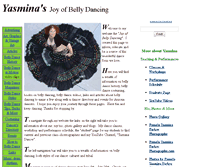 Tablet Screenshot of joyofbellydancing.com